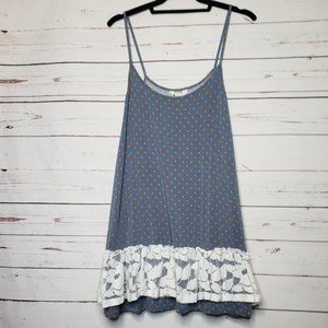 Matilda Jane Polka Dot Lace Trim Tank
